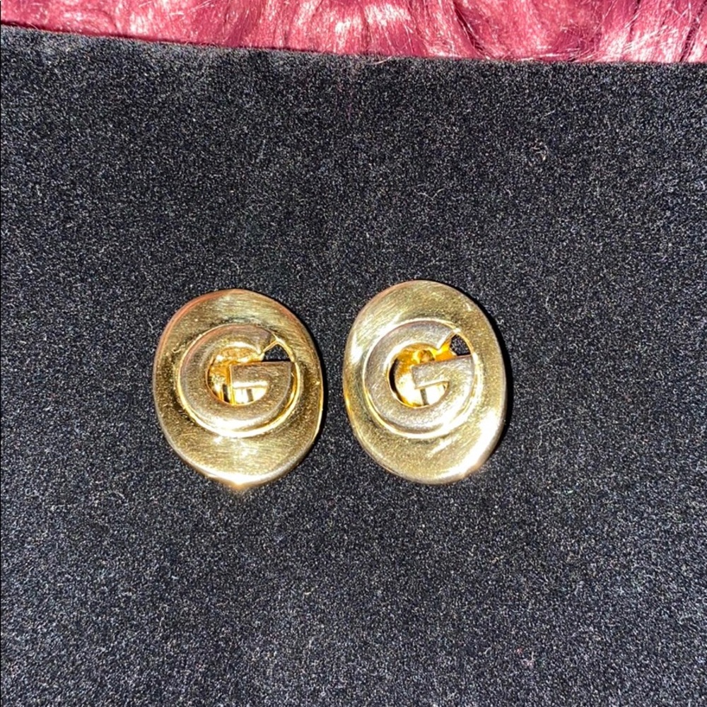 Givenchy clip on earrings